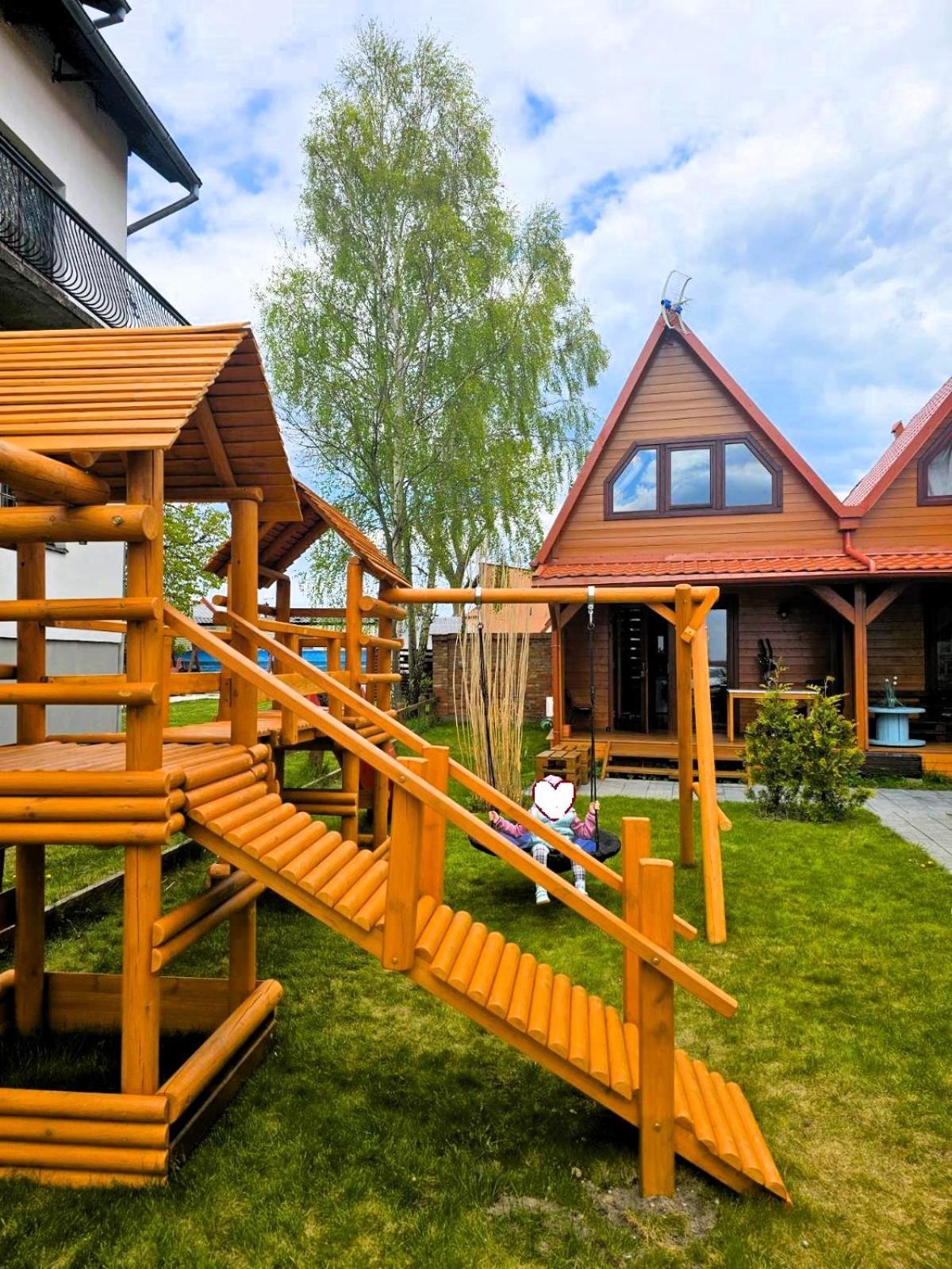 Domki Drewniane Zielona Leba Bagian luar foto